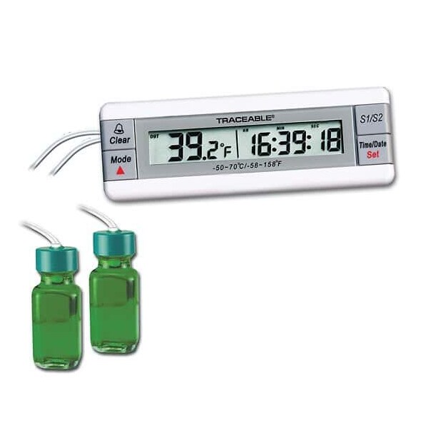 Traceable Two-Channel Digital Thermom